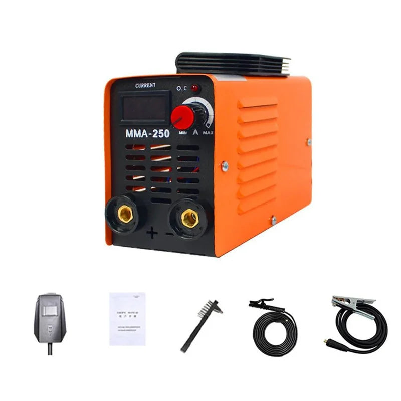 Portable Welding Machine 220V Digital Display LCD Hot Start Welding Machines 300A ARC Welder Machine With Electrode Holder Wire