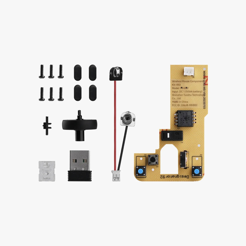 For BambuLab Wireless Mouse and Charger Bundle For Bambu Wireless Charger Kit-K012 A1 mini Charger Airforce Command Charger