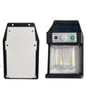 Luminária Lanterna Dupla Led Luz Solar Externa A Prova D'Água Com Sensor De Presença E Movimento