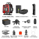 Professional 16 Lines 4D Laser Level Automatic 3 ° Line-holding pole Wall 360 Horizontal And Vertical Super power Green Beam