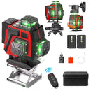 16 Lines Laser Level With 1.2M Tripod Green Line SelfLeveling 360 Horizontal And Vertical Remote Control Green Beam Laser Levels