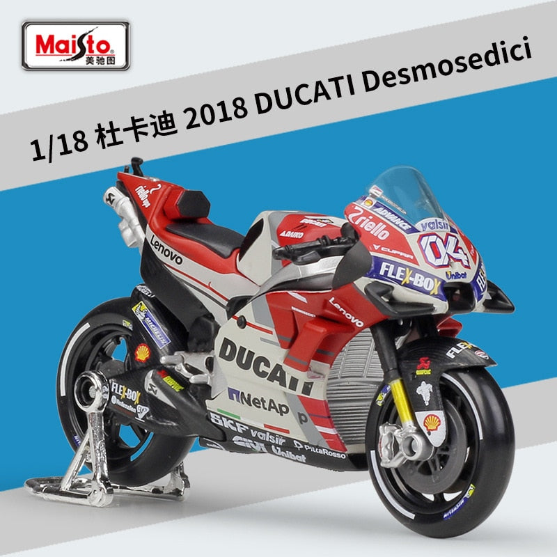 Maisto 1:18 2018 GP Racing Desmosedici RR Factory Racing Team 04