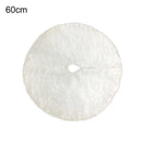 Dropshipping!White Christmas Tree Skirt  Soft Comfortable Xmas Tree Skirt Base for Home Decor
