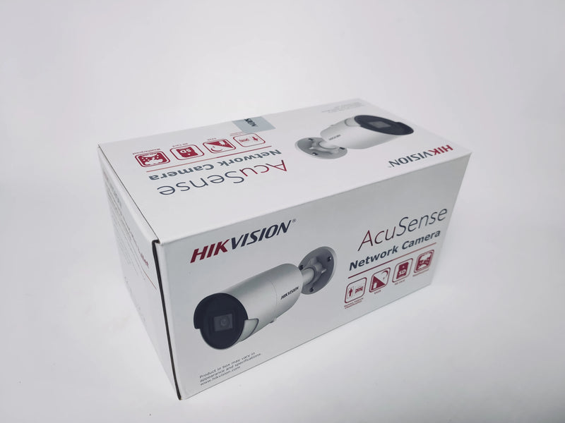 New Arrival Original Hikvision AcuSense DS-2CD2083G2-IU 8MP POE IR Mic Fixed Bullet Network Serveillance Camera