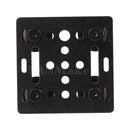 1set 3D Printer Parts Opensource V Gantry Plat Set Special Slide Plate Pulley For 2020 /2040 V-slot Aluminum Profiles Wheels