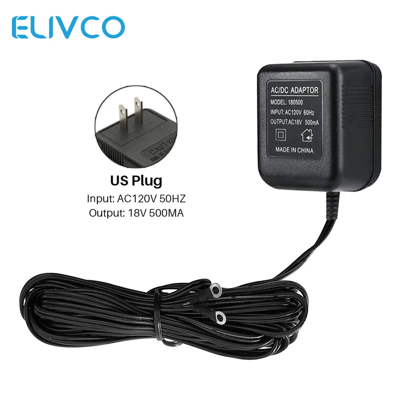 18V AC Power Adapter Transformer Charger EU UK US 220V-240V For Wifi Smart Video Doorbell Camera Video Intercom Door Bell Ring