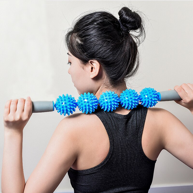 Gym Muscle Massage Roller Yoga Stick Body Massage Leg Arm Relax Tool Fitness Yoga Muscle Roller Sticks Free shipping