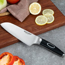 Chef Knife 8 Inch Japanese Kitchen Knives Set German 1.4116 Carbon Steel Santoku Cleaver Sharp Vegetable Knife Black ABS Handle