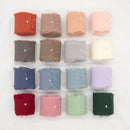 3.8cmx6.4m Edged Chiffon Ribbon Silk-like Ribbons Wedding Invitation Bouquet fabric Ribbons christmas decoration gift wrapping