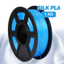 SUNLU SILK PLA 3D Filament 1.75MM 1KG Close To SILK Texture Effect No Bubble Eco-Friendly Biodegradable Odorless Low Shrinkage