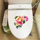 Three Ratels QCF47gorgeous bouquet home decoration Decal Refrigerator decorative toilet Decal
