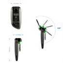 SWIFF WS-50 UHF Electric Guitar Wireless Transmitter + Receiver System Built-in Rechargeable Battery for Electric Guitar Bass