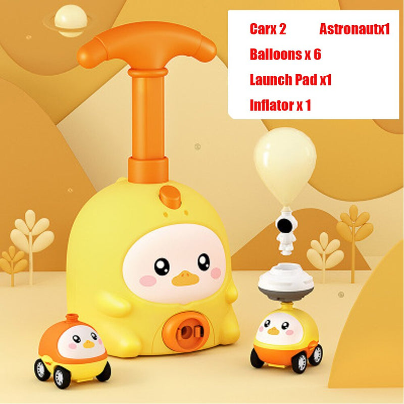 Puzzle Education Toy cars Air aerodynamic launcher Balloon power Cars toys for boys Science Experiment Children Gift for kid boy