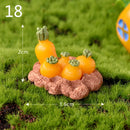 Easter Bunny Decoration Mini Resin Rabbit Craft Miniature Figurine Landscape Model Home Desktop Decor Fairy Garden Decoration