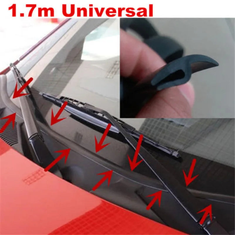 Ageing Rubber Seal Strips Under Front Windshield Panel For BMW E30 E36 E34 E46 E90 E60 E39 F30 F10 F20 E87 E92 E91 Accessories