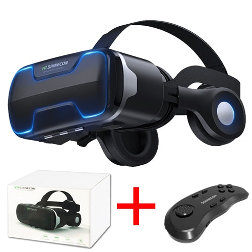 G02ED VR shinecon 8.0 Standard edition and headset version virtual reality 3D VR glasses headset helmets Optional controlle