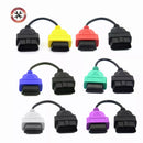 Professional For FiatECU Scan Adapter OBD OBD2 Connector Multi Scan ABS Airbag obd2 scanner Diagnostic cable for Fiat ECU Scan