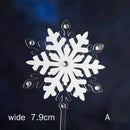 Merry Christmas Hat Scarf Winter Penguin Cake Topper for Baby Shower Snowflake Xmas Party Baking Decoration Dessert Supplies