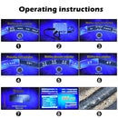 HITBOX Semi-Automatic Welding Machine Mig 4 in 1 Inverter aluminium mig weld SYN-MIG200Pro Digital Control Device 220V