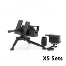 WW2 Military Weapon Building Blocks Maxine U.S. M1919A4 Heavy Machine Guns Japanese Army Figure Accessories Educational Toy C237