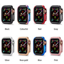 New Design Aluminum Alloy+TPU Case for Apple Watch Series 8 7 6 SE 5 4 Cover 41mm 45mm 44mm 40mm Bumper Shell for iWatch Frame