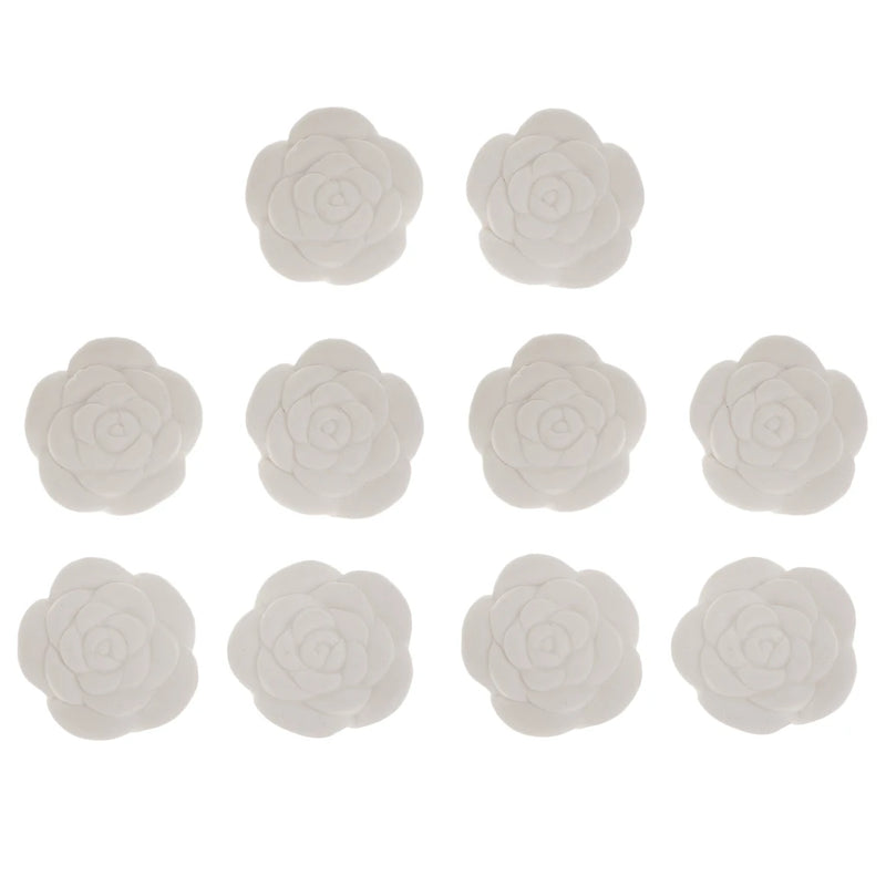 10pcs Rose Aroma Fragrance Stone Solid Essential Oil Diffuser Air Fresheners