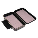 Bimoo 1pc 19.7*11.2cm Porket Streamer Fly Box Waterproof Sturdy Engineer Fishing Box Case with Waterproof Silicone Linear inside