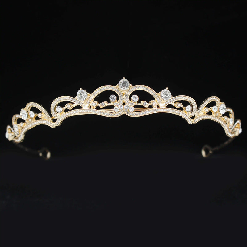 8 Designs Crystal Wedding Bridal Tiara Crown For Women Prom Head Diadem Hair Ornaments Wedding Bride hair Jewelry accessories