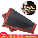 Non Stick Perforated Silicone Baking Mat 30x40 Heat Resistant Oven Sheet Liner For Bread/Cookie/Biscuits/Puff/Eclair Pastry Mat