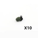 WW2 Military Weapon Building Blocks US Army Figures Guns Two-color Printing M1 Rifle M1A1 Submachine Gun Accessories Toys C270