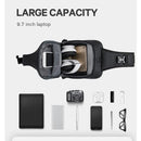 Outdoor Sport Men Sling Bags Crossbody Pack for Cell Phone Large Capacity Chest Bag Male Waterproof Single Pouch For Earphone