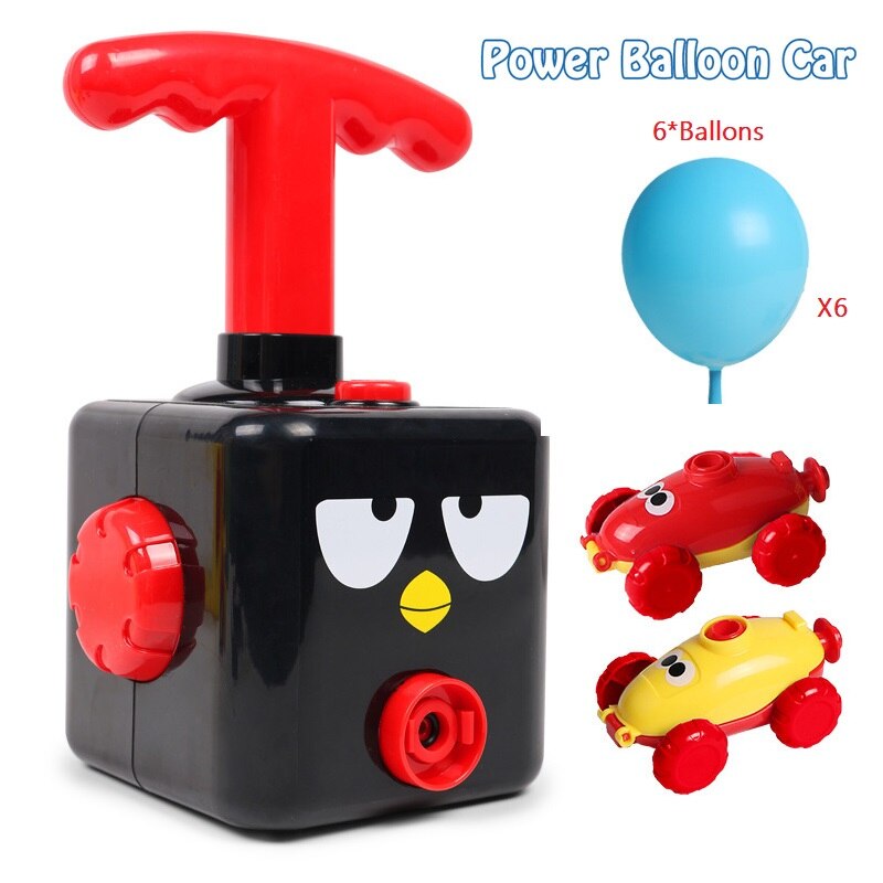 Puzzle Education Toy cars Air aerodynamic launcher Balloon power Cars toys for boys Science Experiment Children Gift for kid boy