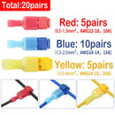 Quick Electrical Cable Connectors Snap Splice Lock Wire Terminal Crimp Wire Connector Waterproof Electric Connector