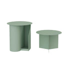 Nordic Luxury Iron Art Small Coffee Table Simple Modern Bedroom Bedside Table Round Table Sofa Creative Corner Table L