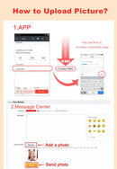 Personalized Photo Text Lamp Custom Picture Acrylic Night Light  Anniversary Birthday Christmas Mom Dad Girlfriend DIY Gift