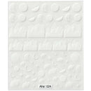 42Model Sticker Nail Decal 3D Adhesive Patch,Smile/Animal/Flower Nail Art Decorations Manicure Sticker Easter Day Design Decal-