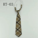 Women Plaid JK Neck Tie Girls Lazy Skinny Slim Cute Necktie Plaid Uniform School Student Neckties Gravatas Cravat Boys Neckwear