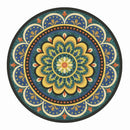 Retro Round Living Room Rug Home Bedroom Round Floor Pad Computer Chair Floor Pad European Wardrobe Floor Pad and Carpet