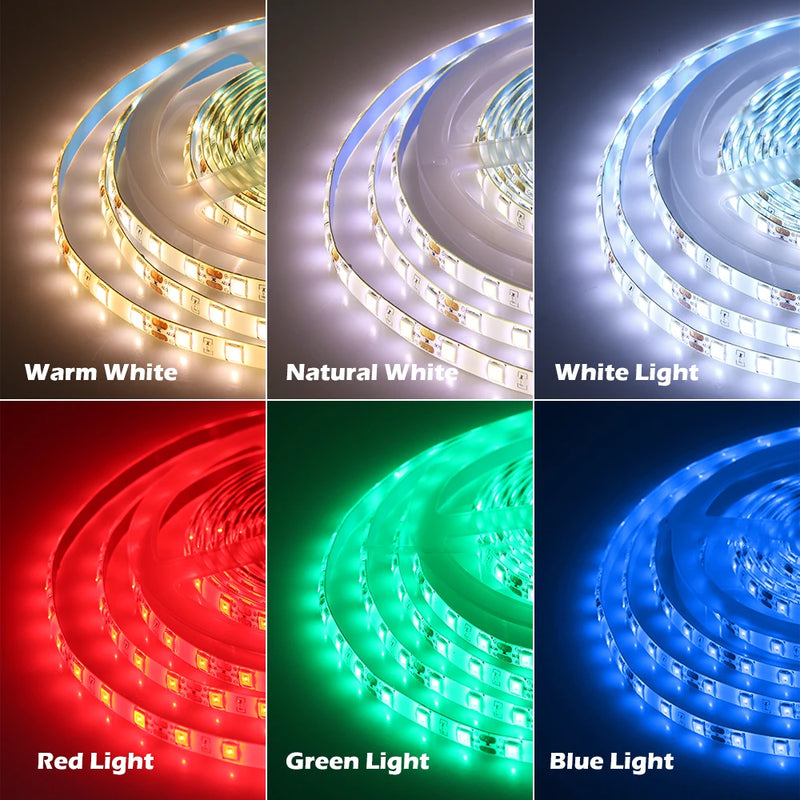 New Arrivals LED Strip 4040 Upgrade of 5050 DC12V 60LEDs/m 6W/m Flexible LED Light RGB 5050 LED Strip 300LEDs 5m/lot