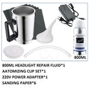 Headlight Restoration Kit Headlight Chemical Polishing Kit Polishing The Headlights Car Headlight Restoration Kit Liquid