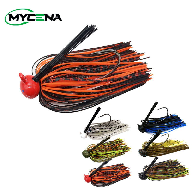 Mycena 7G/12G/15G  Chatter bait spinner bait weedless fishing lure Buzzbait wobbler chatterbait for bass pike walleye fish