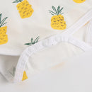 Sanlutoz Cotton Baby Boys Girls Bodysuits Unisex Casual Summer Short Sleeve Infants Clothes