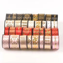 gold foil Ribbons Trim Lace DIY Sewing Garments Bow Craft DIY Headwear Wrapping Wedding Christmas Cake Decoration cp2425