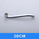 1PCS Stainless Steel Faucet Pipe Basin Water Tap Spout extension Tube Sink Outlet Tube Bathroom Kitchen Faucet Replacement Parts