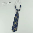 Women Plaid JK Neck Tie Girls Lazy Skinny Slim Cute Necktie Plaid Uniform School Student Neckties Gravatas Cravat Boys Neckwear