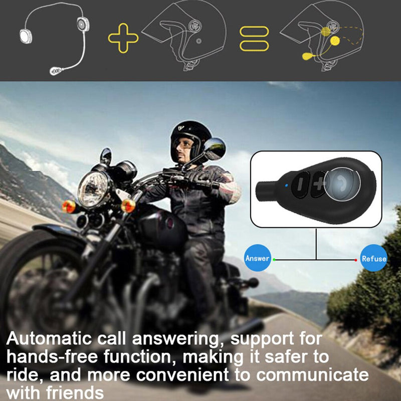 VR Robot Moto Helmet Headset Microphone Motorcycle Earphones Bluetooth V5.0 Handsfree Stereo Headphone For Motobike riding
