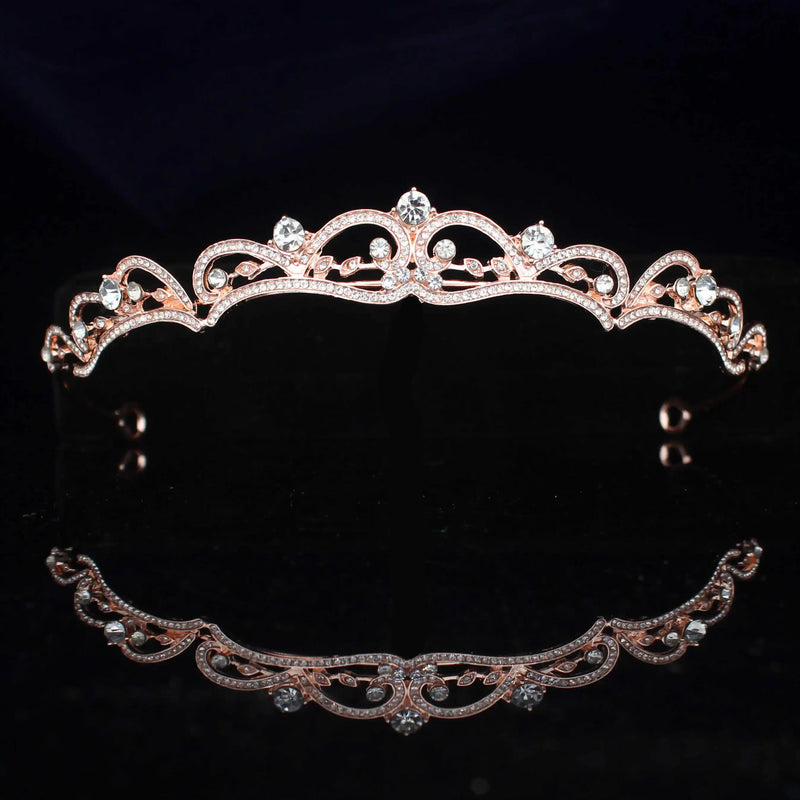 8 Designs Crystal Wedding Bridal Tiara Crown For Women Prom Head Diadem Hair Ornaments Wedding Bride hair Jewelry accessories
