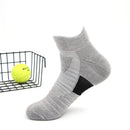 Professional Running Socks Cotton Thick Terry Socks Summer Basketball Tennis Men Sports Socks Shock Absorption Moisture Wicking
