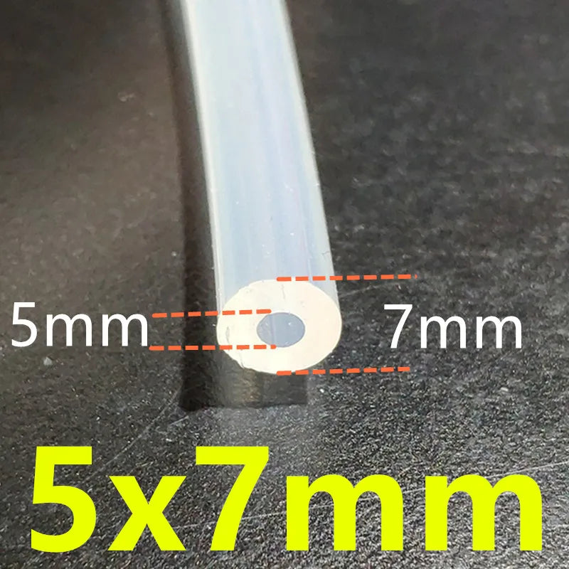 1 Meter 27 sizes 6mm to 44mm Food Grade Transparent Silicone Tube Rubber Hose Water Gas Pipe Dropshipping Sell At  A Loss