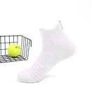 Professional Running Socks Cotton Thick Terry Socks Summer Basketball Tennis Men Sports Socks Shock Absorption Moisture Wicking